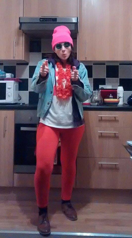 Pretty much my normal clothes anyway.