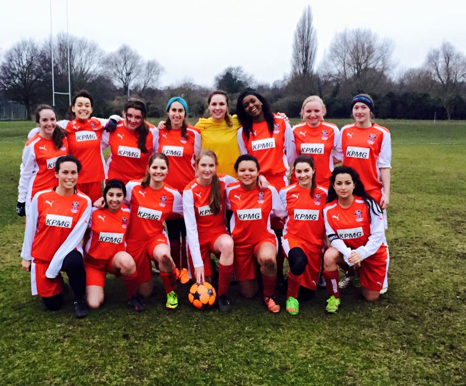 Romina bottom right with her team.