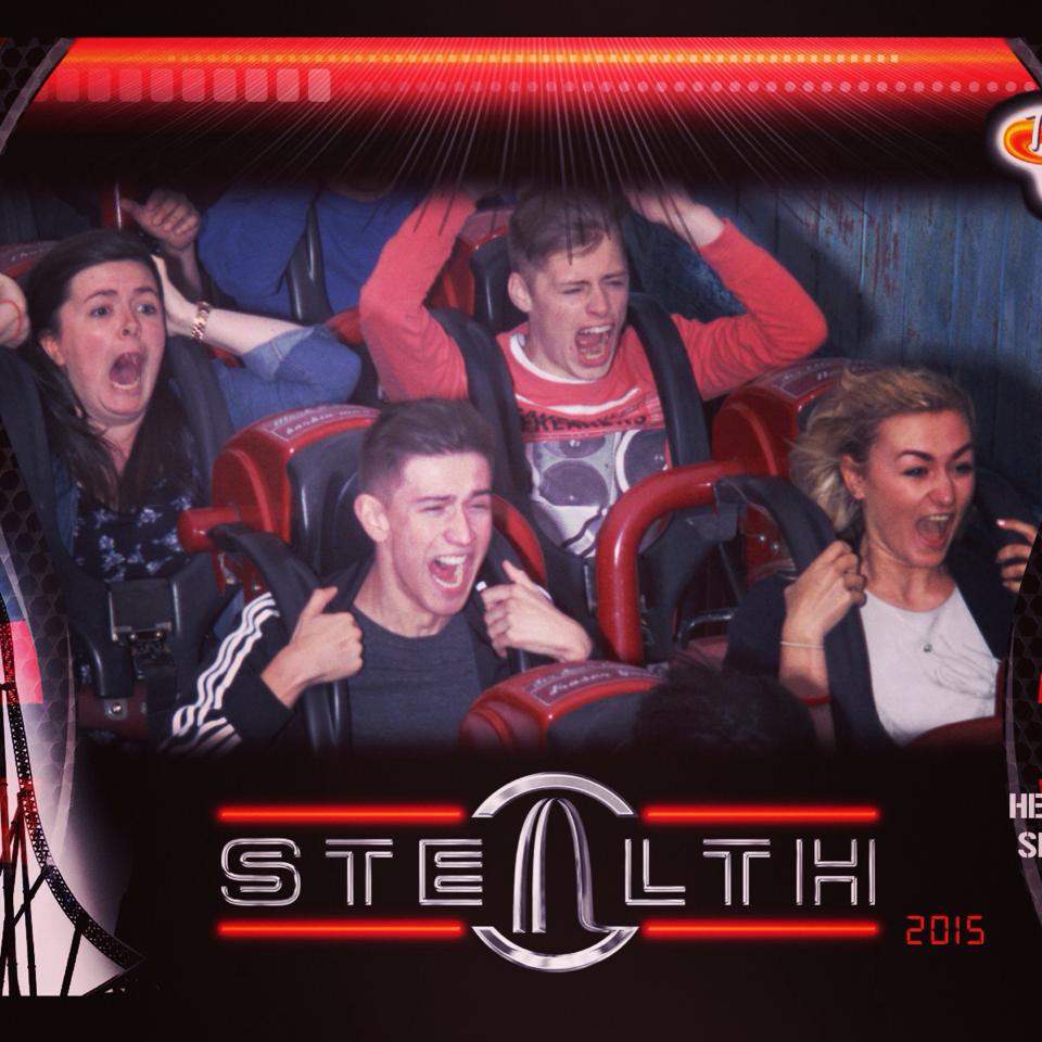 Roughly twice as petrifying as getting on an Alton Towers ride these days.