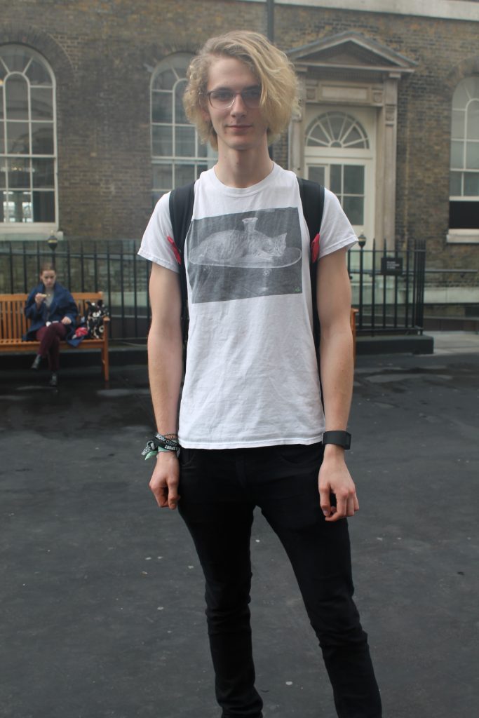 Alisdair Grice, Biomedical science, first year