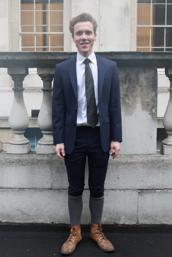Patrick Bone, English, third year