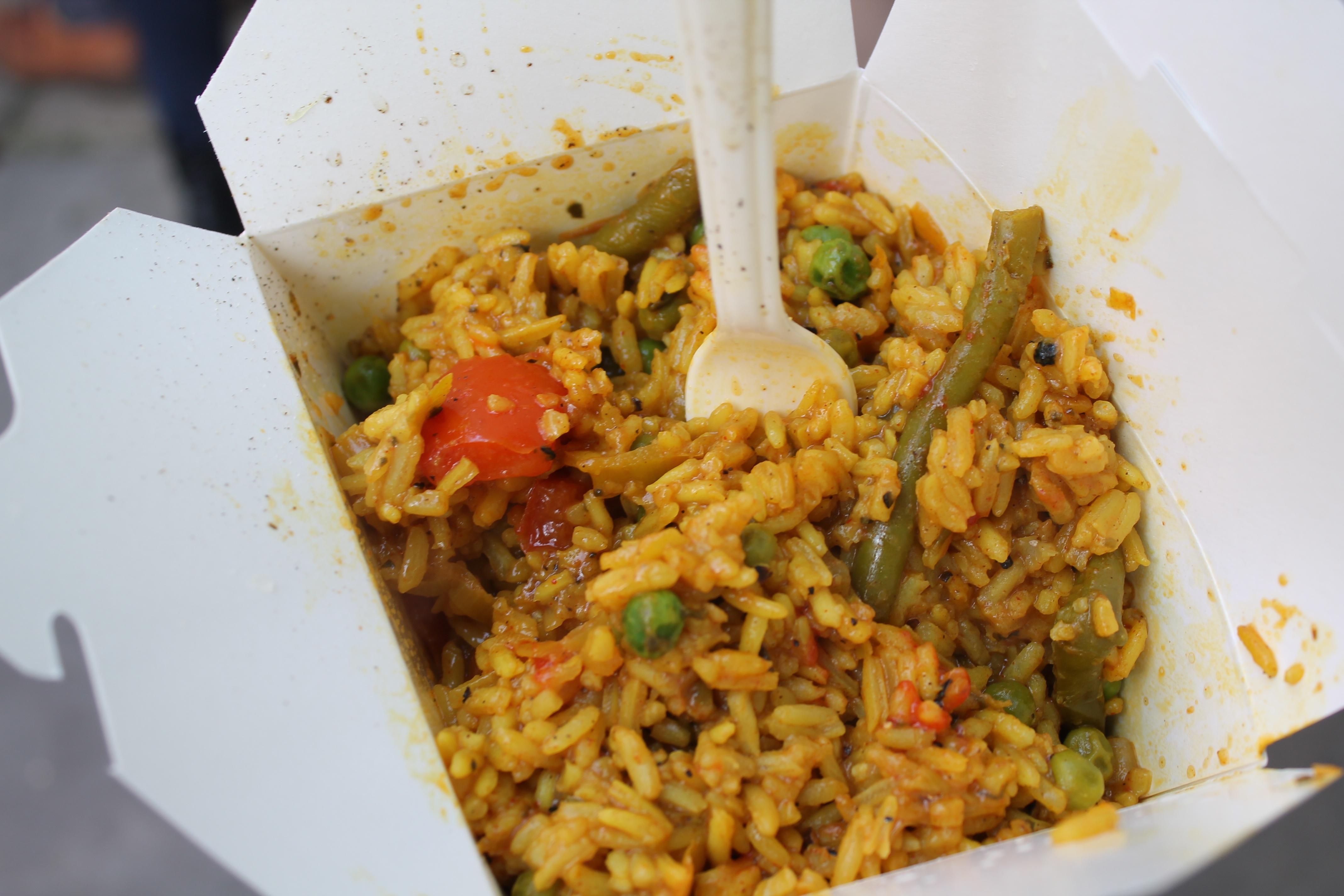 I had this yummy veggie paella for a fiver – it was also vegan AND gluten free, so even those with a more restricted diet have no reason to not be able to enjoy this deliciousness