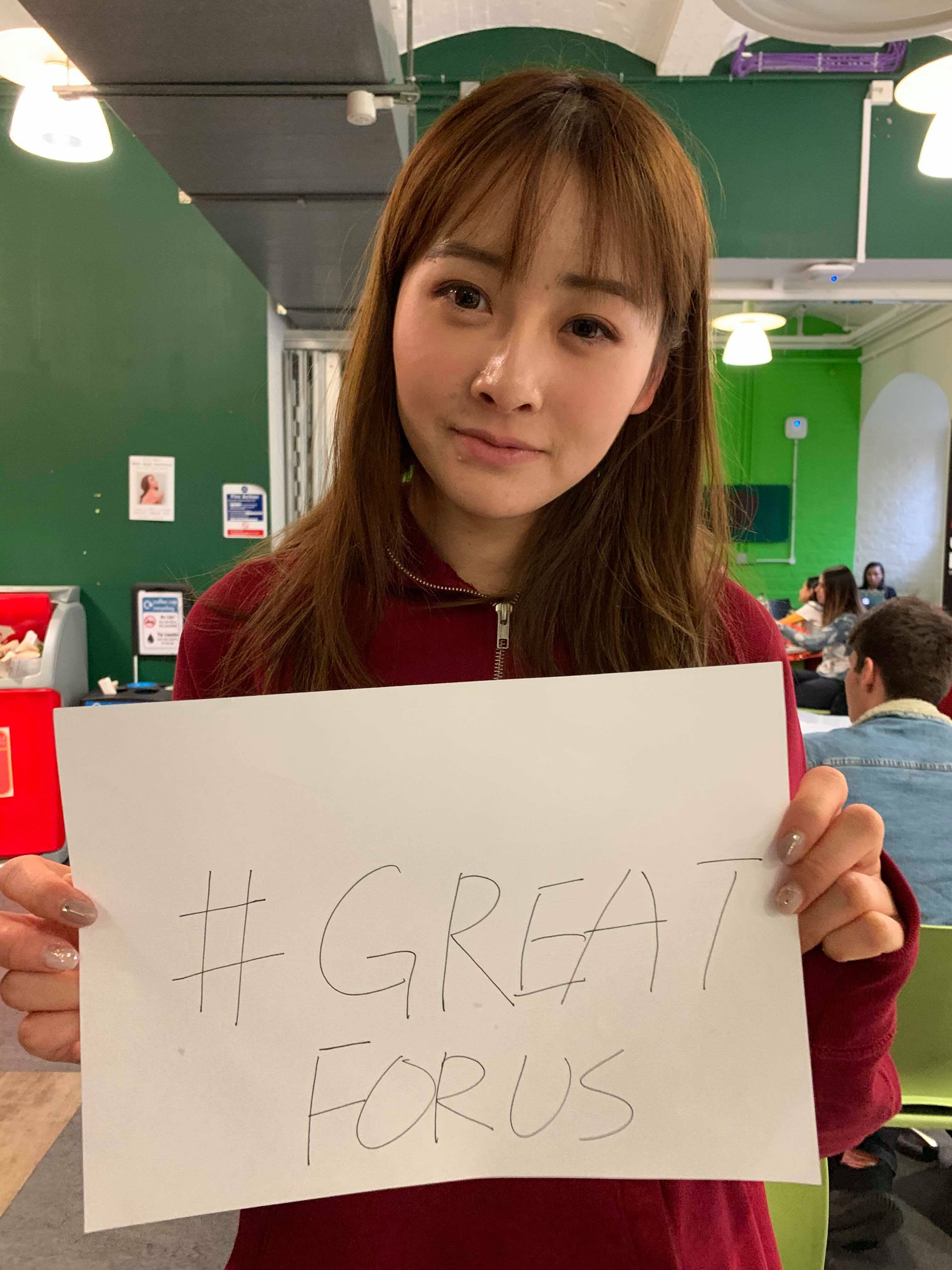 Image may contain: Handwriting, Human, Person, Text