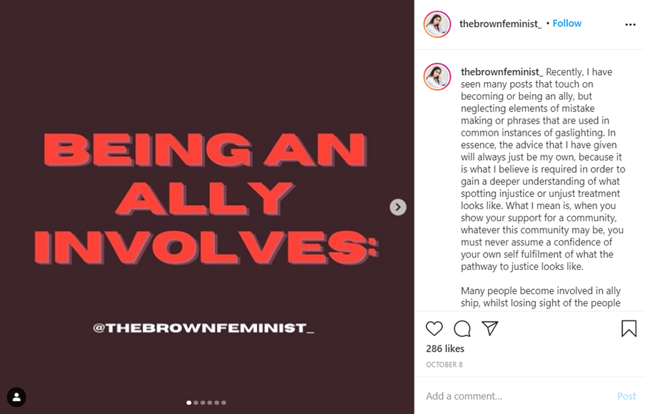 How to be an ally - with The Brown Feminist