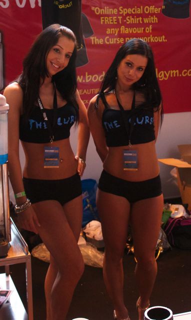Obviously the biggest attraction was the free samples.