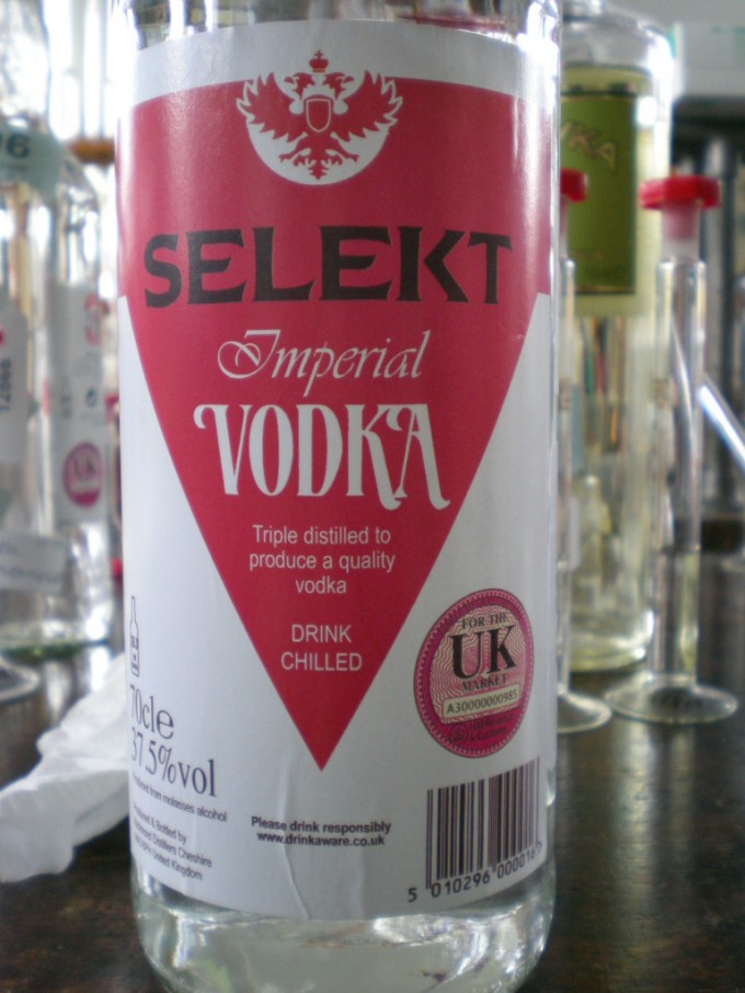 Fake Selekt Vodka
