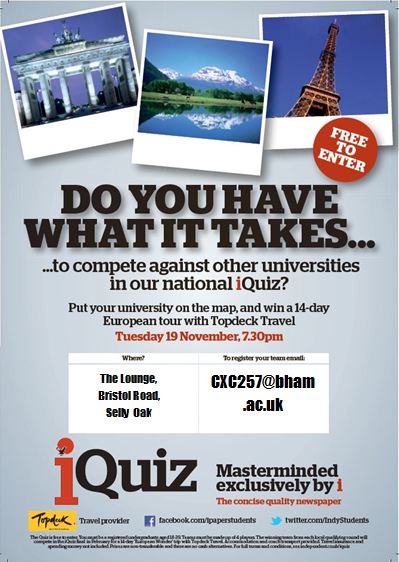 iQuiz poster