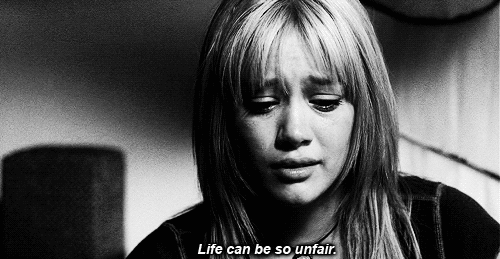 life can be so unfair gif