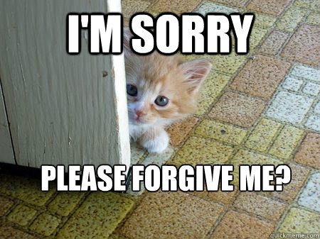 please forgive me