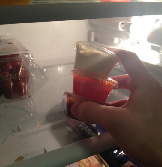 Free sauces from pizza shack? BRILLIANT.