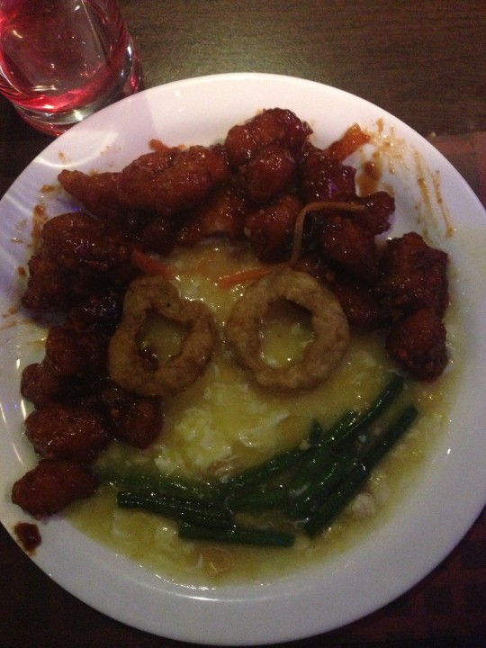 The likeness was so startling I almost badgered my plate for another Tab T-shirt.