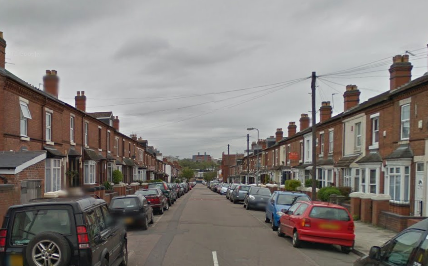 The road on which the victim encountered her attacker