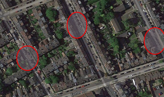 Are the incidents related? All three roads are next to one another