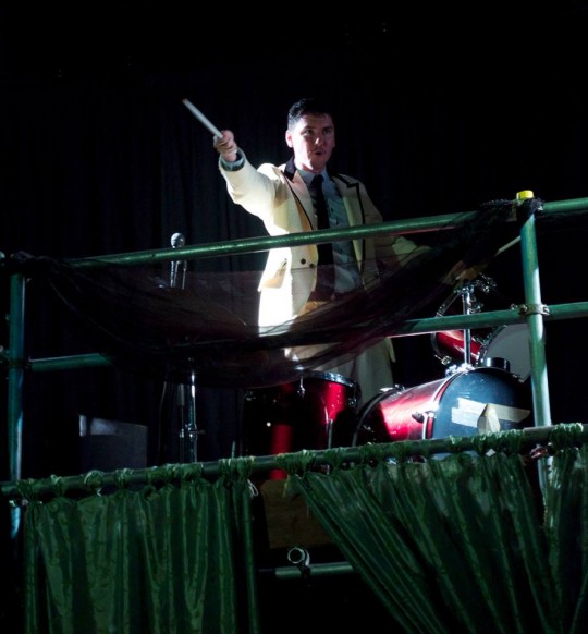 Count Orsino on the drums