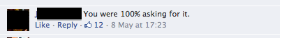 Several messages like this were left on Tell Him/Her