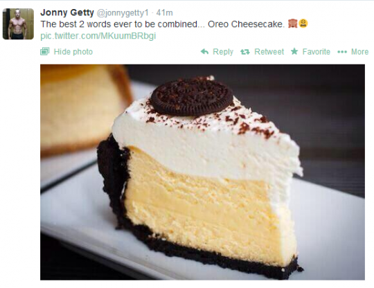 67 quid for a cheesecake takes the biscuit...