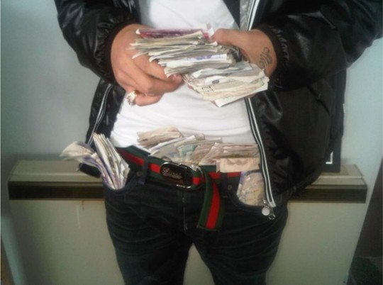 I'm gonna smoke some hash, I've got 20 grand in my pocket..