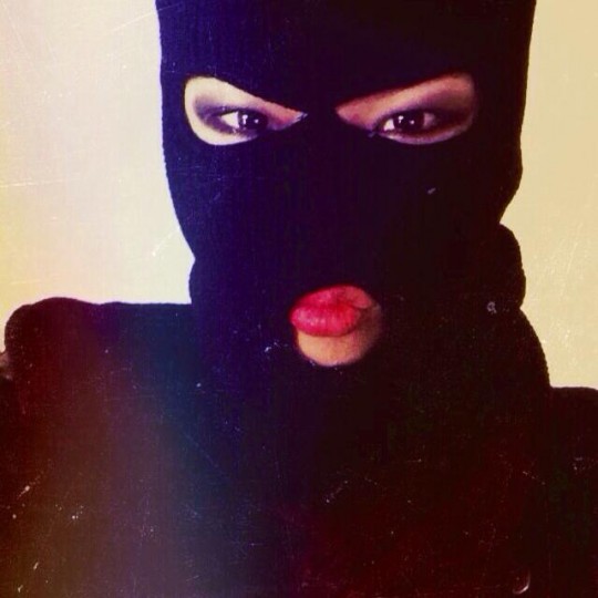Yes, that really is one of her profile pictures