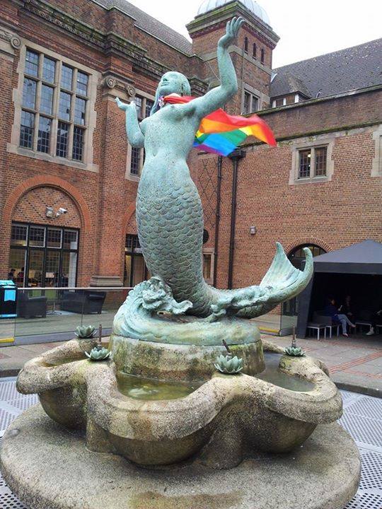 Mermaid does Pride