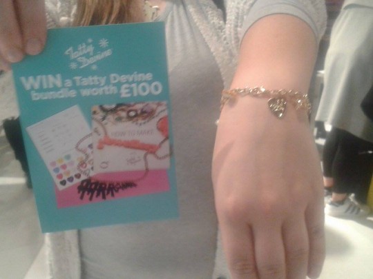 Free charm bracelet making workshop with Tatty Devine