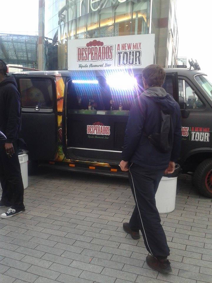 Freebies with Desperados!