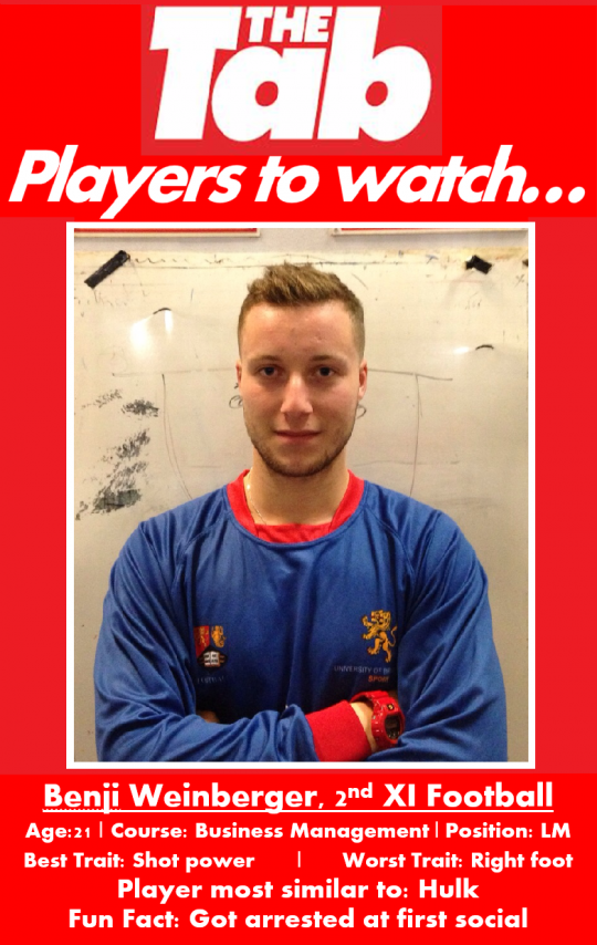 BenjiPlayer to Watch