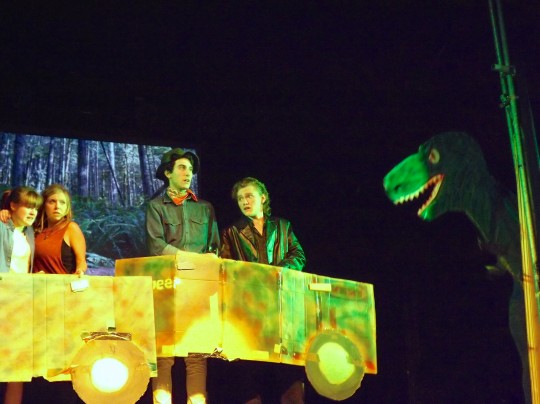 48 Hour cardboard and projection working to full effect!