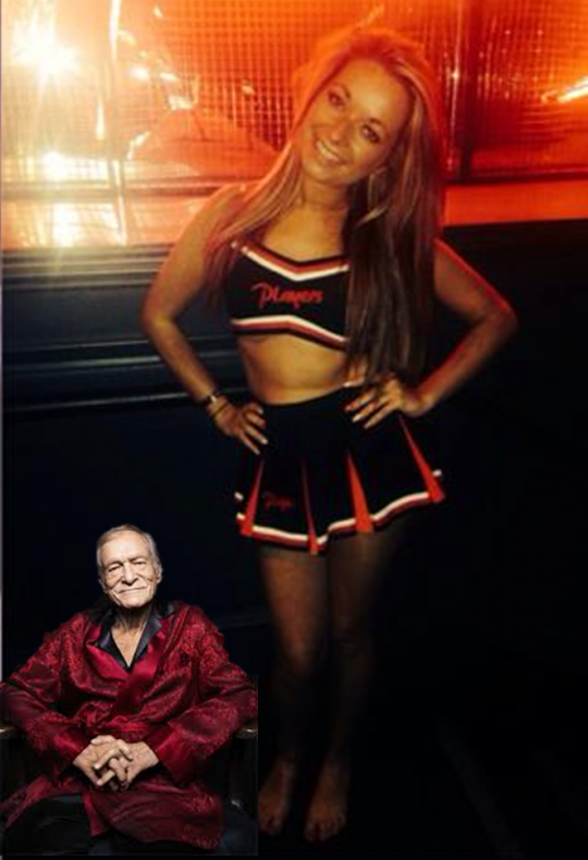 Uniforms that would make Adult Magazine publisher (and creepy old man) Hugh Hefner proud...