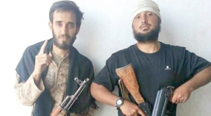 Shabazz (pictured left) with Hisham Folkard, another British jihadist