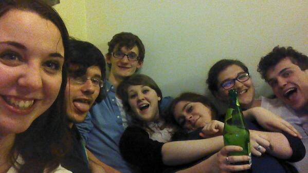 Doesn't look like they are missing out on Uni life!