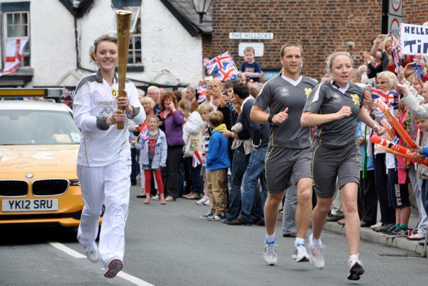 She has done a lot of fundraising, raising over £9,000