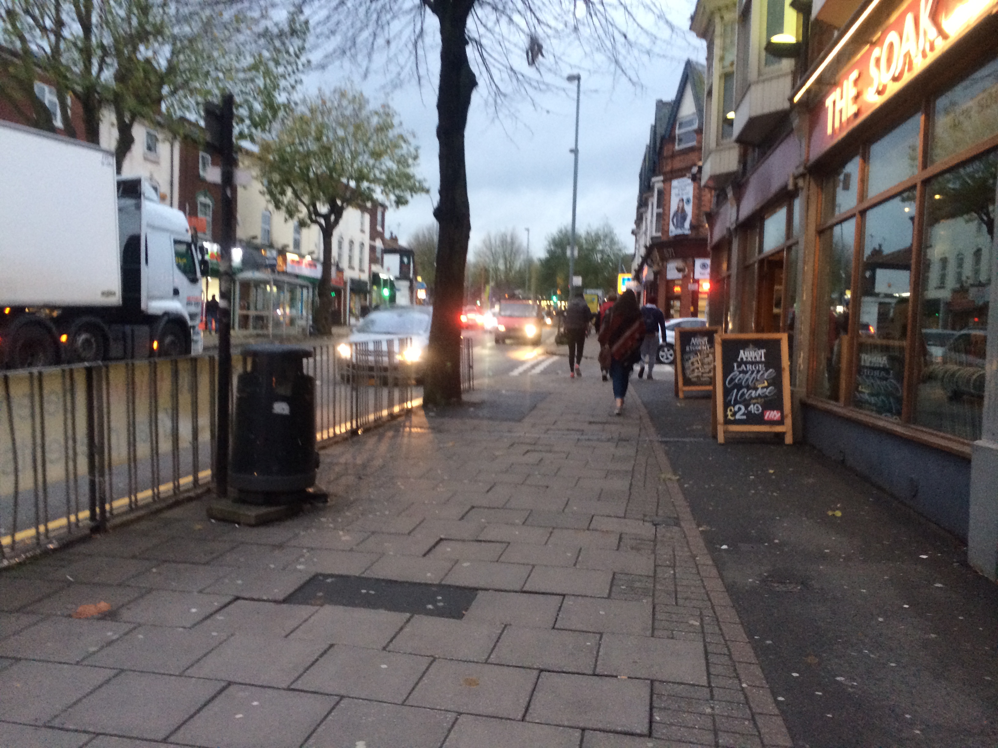Bristol Road statistically where the most number of crimes were committed last year.