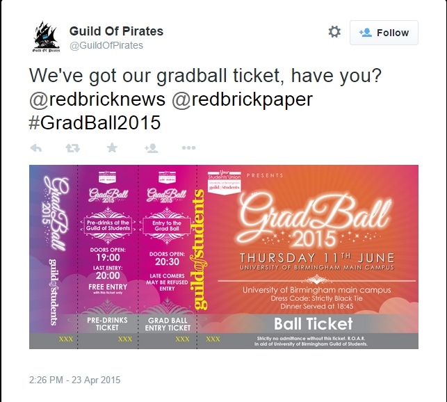 They have their ticket