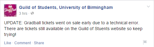 Guild tickets
