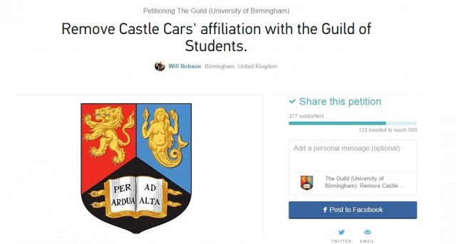 The petition has almost doubled in two days
