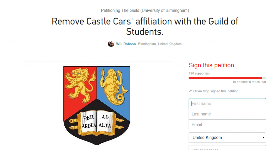 castle cars