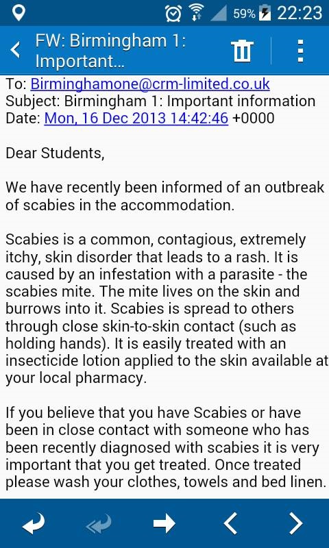 scabies