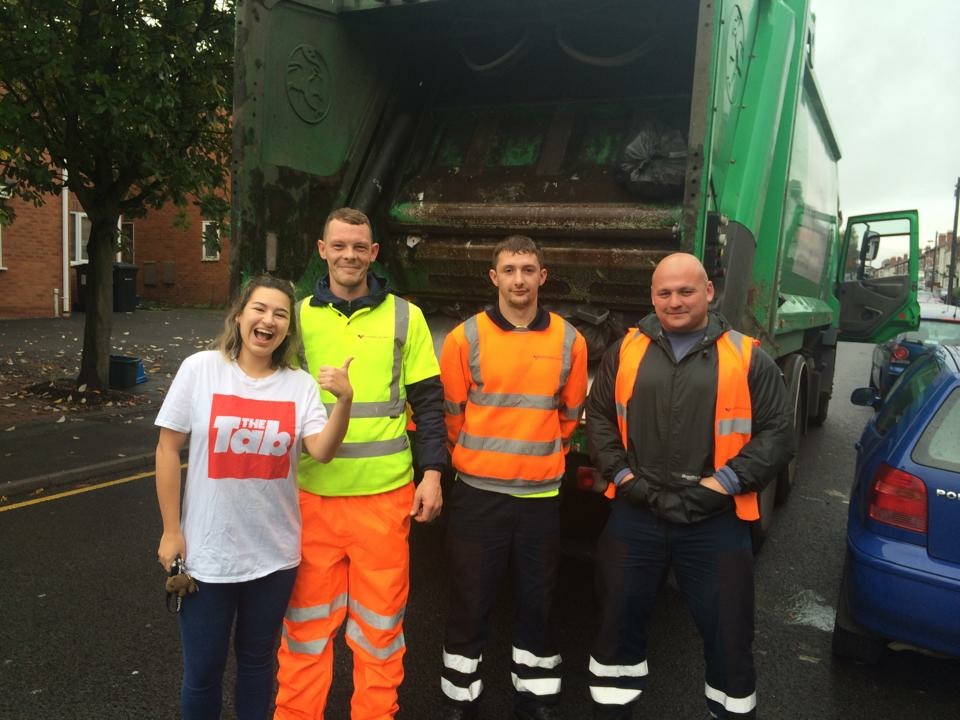 Ha. I have the bin men. They make all this happen.