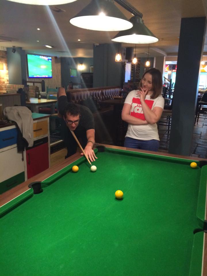 We all love the pub