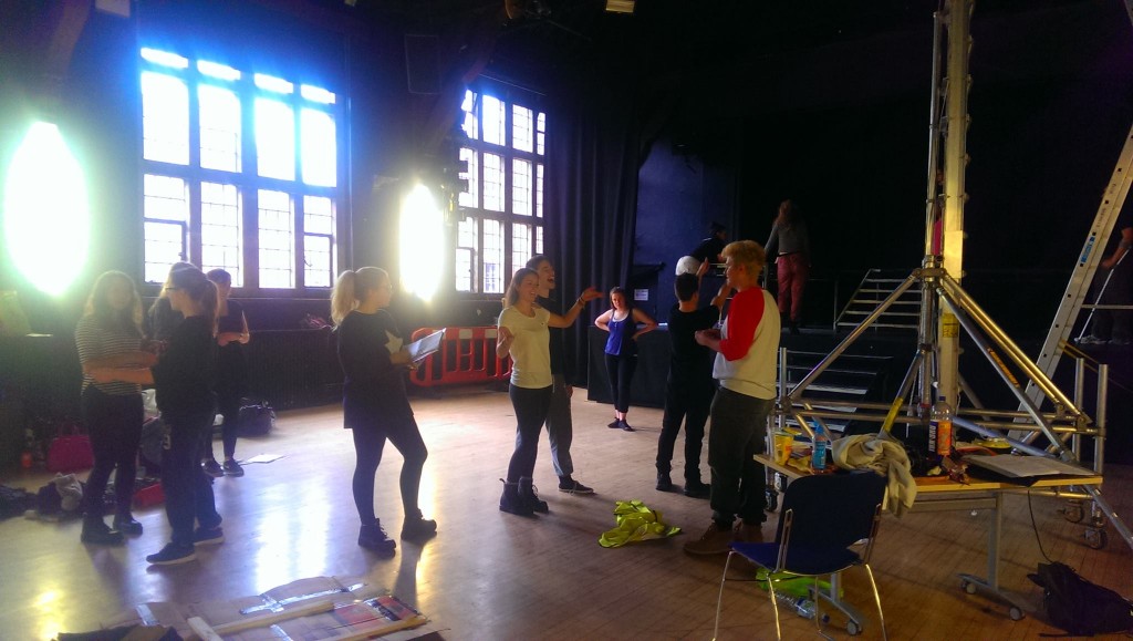 rehearse