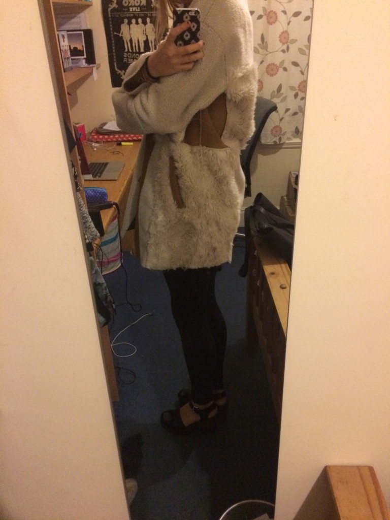 A simple hint of suede - the perfect look.