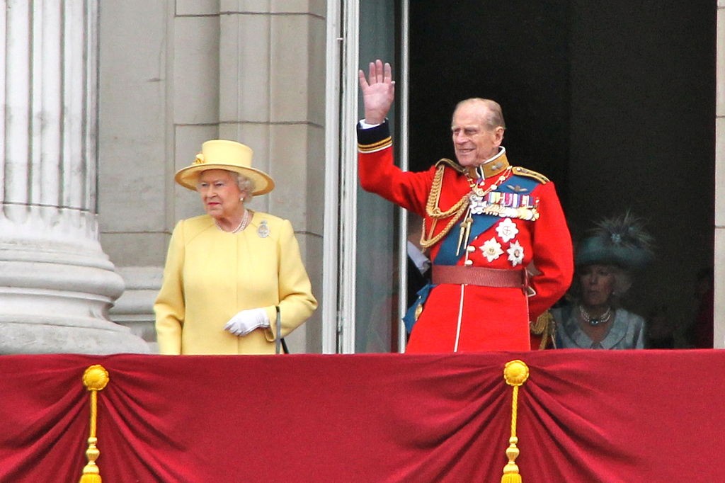 The Queen with Prince Philip