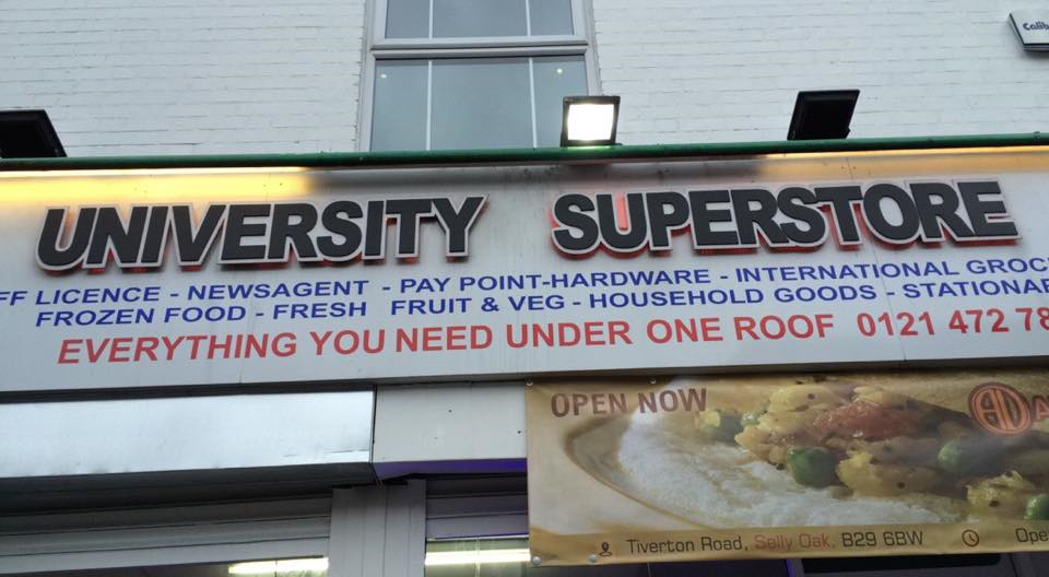 FINAL UNIVERSITY SUPERSTORE THE TAB