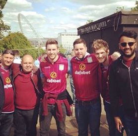 Brummie lads of to Wembley