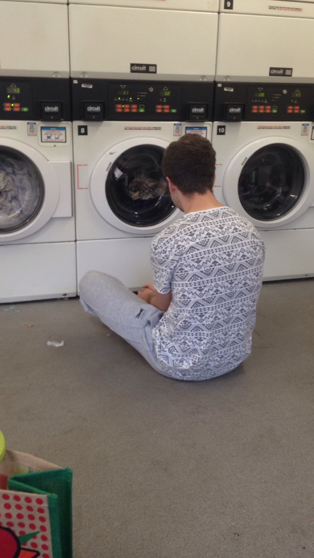 having to do your own washing