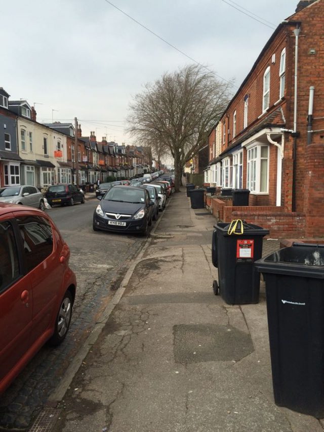Hubert Road - scene of Thursday's awful attack