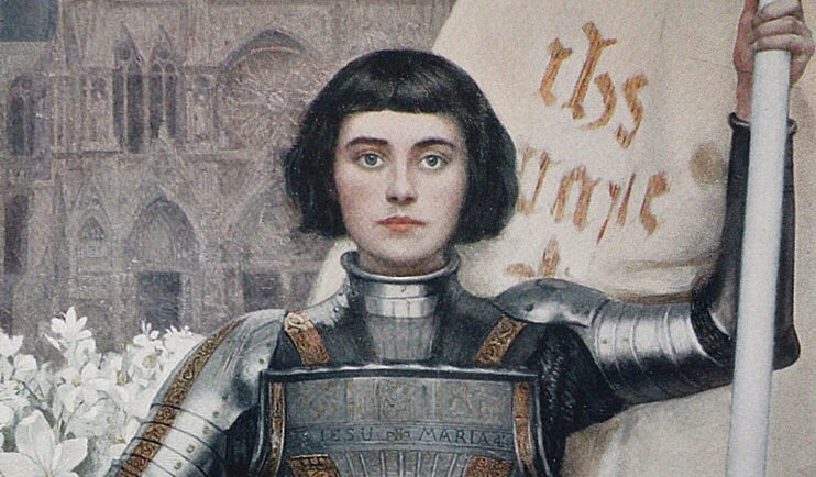 Albert Lynch's Jeanne d'Arc; I started to believe I had been chosen to lead people. I am not sure where I would have led anyone