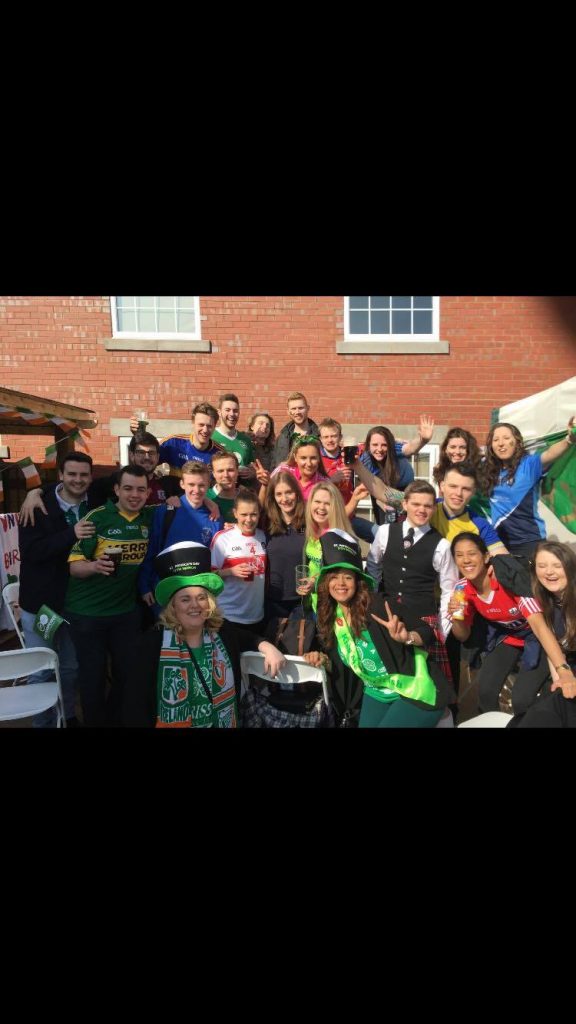 Team Gaelic's chemistry on display as they celebrate St Patricks day