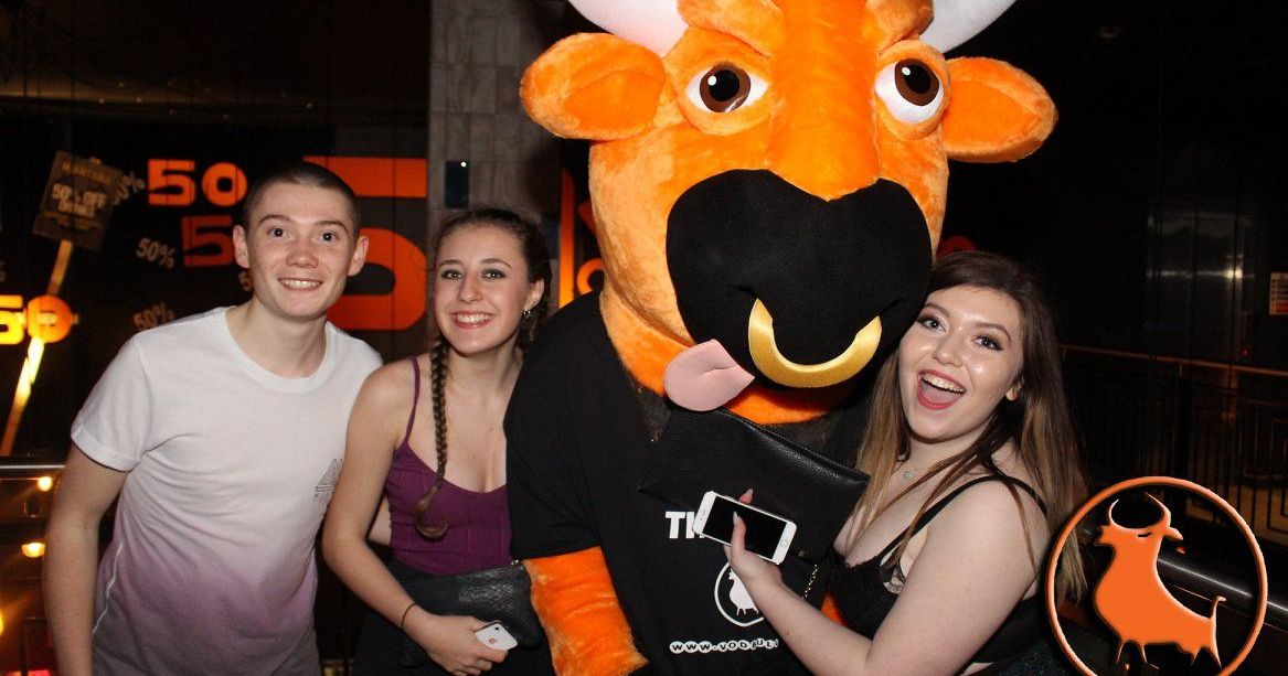Image may contain: Party, Mascot, Person, People, Human
