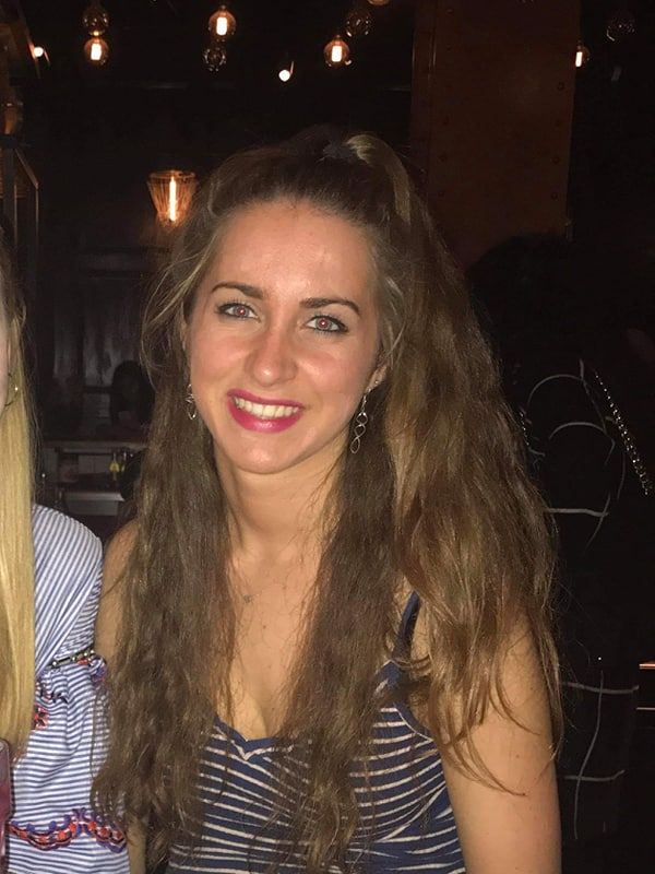 Image may contain: Photo, Portrait, Photography, Pub, Bar Counter, Teen, Woman, Child, Girl, Blonde, Kid, Clothing, Apparel, Night Life, Female, Smile, Face, Human, Person